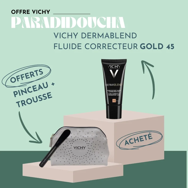 Vichy DERMABLEND Fond De Teint Fluide Correcteur SPF 35 SAND 45