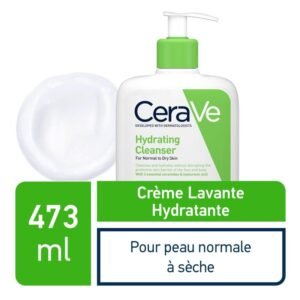 Cerave Crème Lavante Hydratante Peau Normale à Sèche