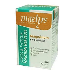 Maelys Magnésium et Vitamine B6​