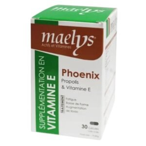 Maelys Phoenix Propolis et Vitamine E - 30 Gélules Parapharmacie Maroc