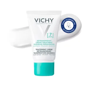 Vichy Dermo-Tolérance Traitement Crème Anti-Transpirant 7 Jours Tous Types de Peaux | 30ml