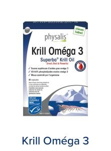 Physalis Krill Omega 3 30 capsules