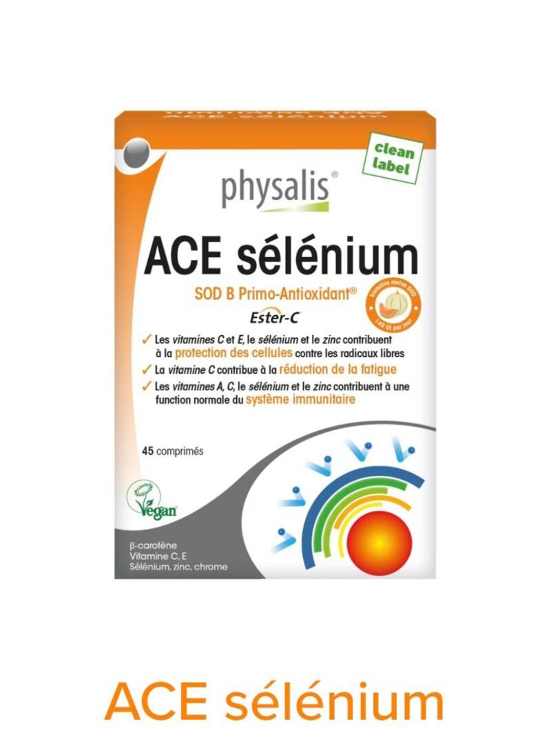 Physalis ACE sélénium 45 Comprimés