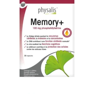 PHYSALIS Mémoire+ 30 capsules