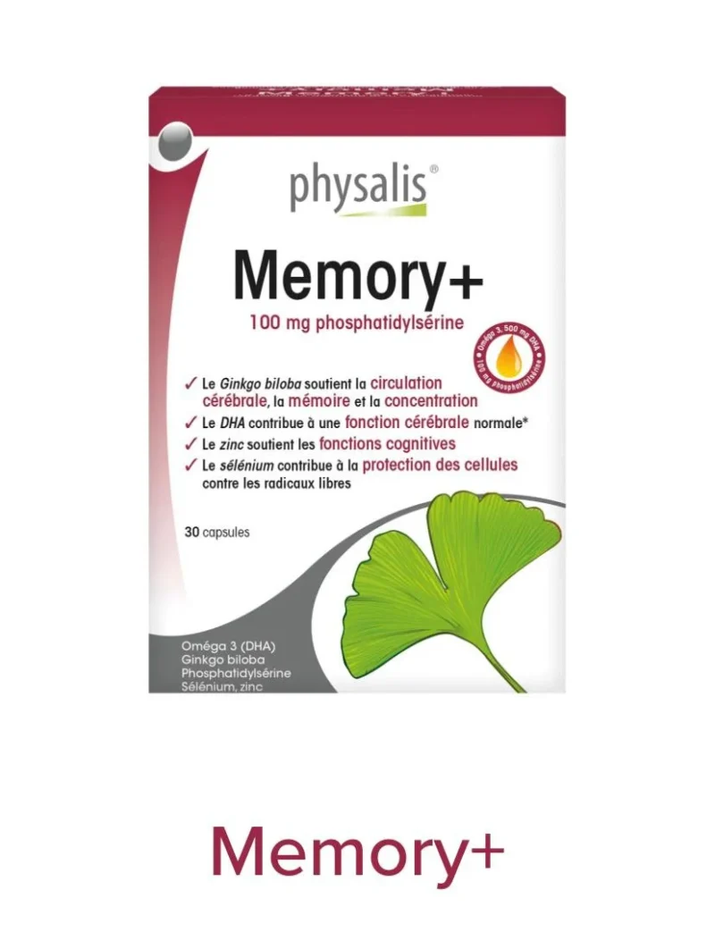 PHYSALIS Mémoire+ 30 capsules