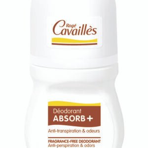 ROGE CAVAILLES DEO ABSORB+ SOIN RÉGULATEUR SANS PARFUM ROLL-ON