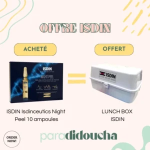 ISDIN Night Peel 10 + LUNCH BOX ISDIN OFFERT