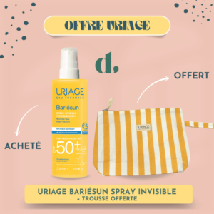 Uriage Bariésun Ecran Spray Adultes SPF50+ trousse offerte