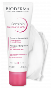 BIODERMA SENSIBIO Défensive Riche Crème active apaisante 40ml