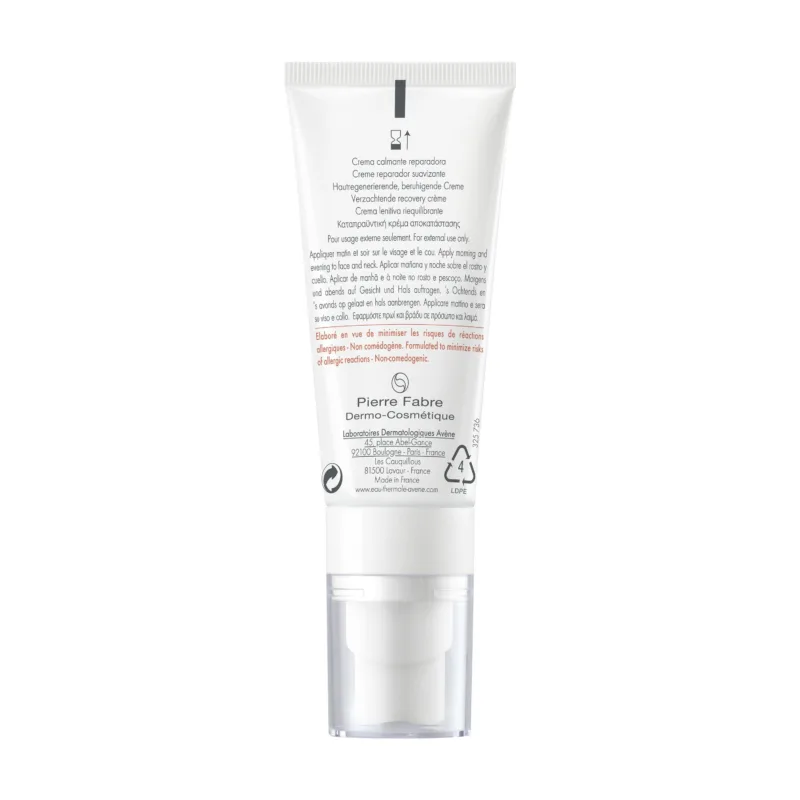 Eau Thermale Avène Tolérance CONTROL Crème Apaisante Restauratrice 40ml – Image 2