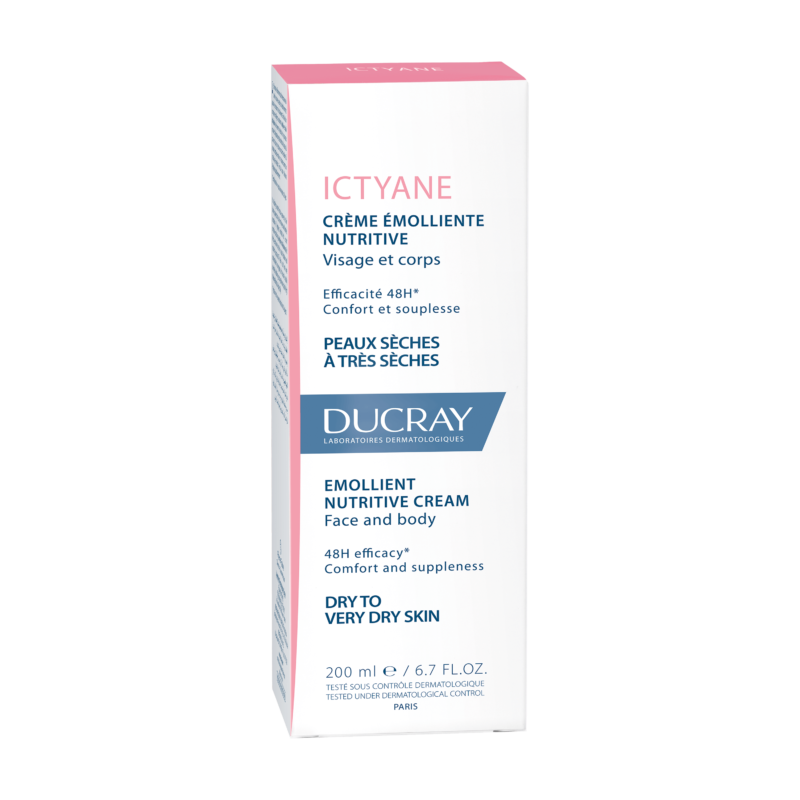 Ducray ICTYANE Crème émolliente nutritive 200ml