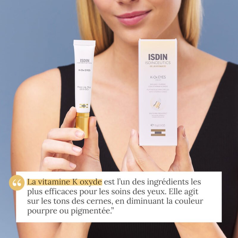 ISDIN K-Ox EYES Poches et Cernes Crème 15g + Trousse Offerte – Image 4
