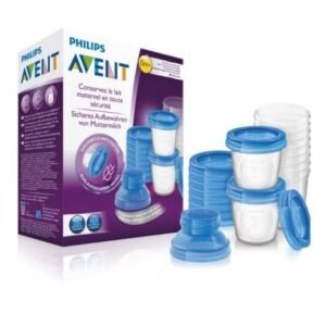 Avent set pots de conservation pour lait maternel 180 ml 618/10