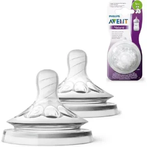 AVENT 2 TETINES NATURAL 1M+ 042/27