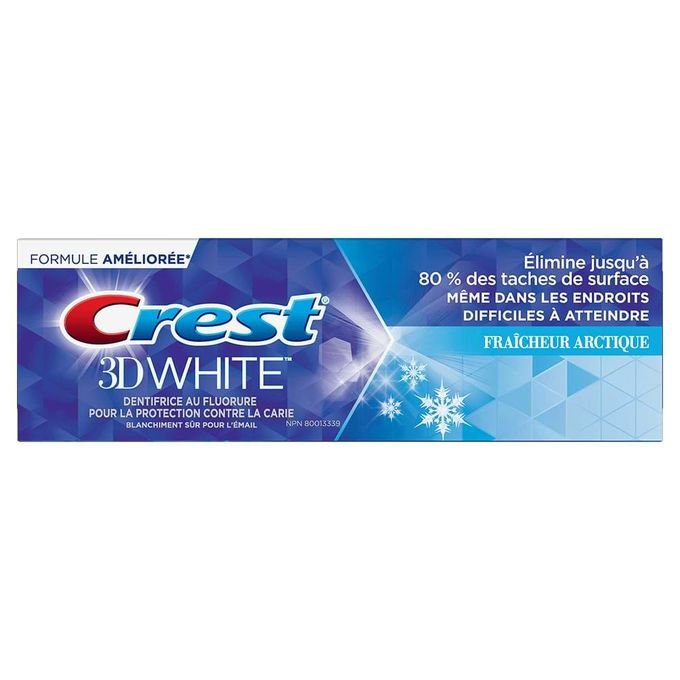 Crest 3D Dentifrice Blanchissant 3D White - 135 ml - Didoucha Parapharmacie