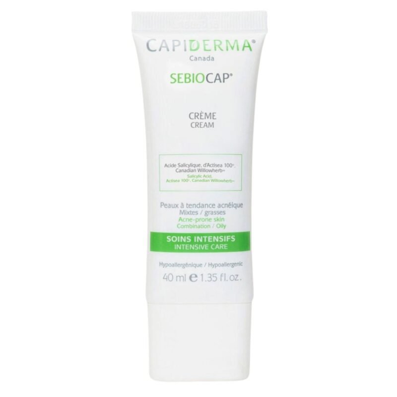 Capiderma sebiocap crème pour peaux à tendance acnéique (40ml)