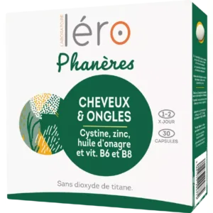 LERO PHANERES CHEVEUX ET ONGLES 30 Capsules