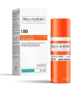 Bella Aurora Écran Solaire Anti-Taches Peaux Mixtes & Grasses Spf50 Parapharmacie Maroc