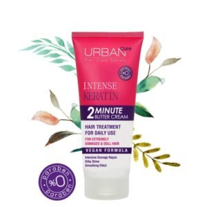 URBAN CARE 2 MINUTES Crème Masque À La Kératine Intense 200 ML