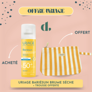 Uriage Bariésun Brume Sèche Solaire Hydratante Invisible Spf50 + trousse offerte