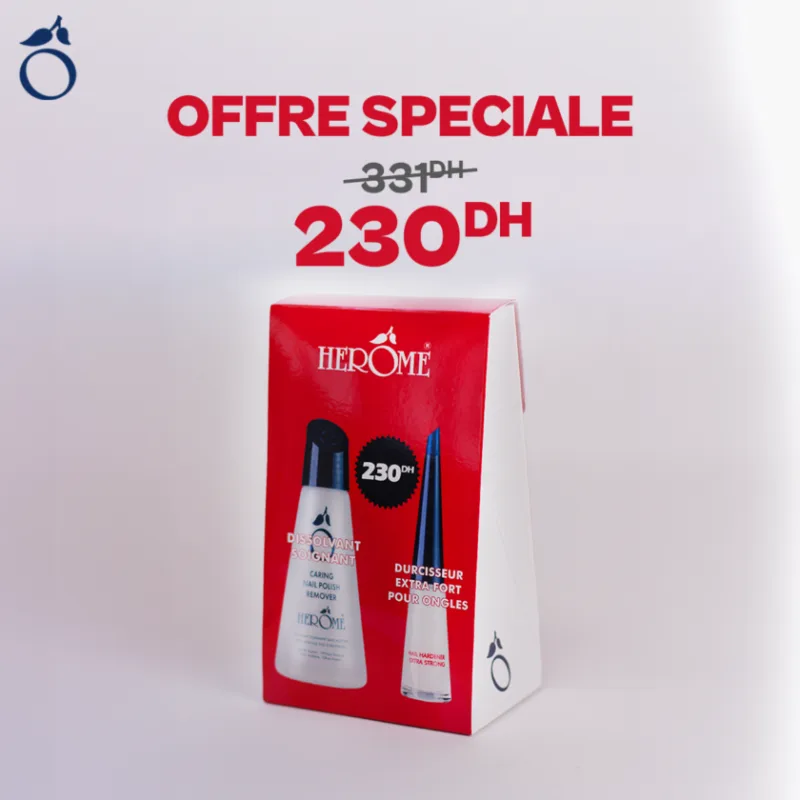 PROMO HERÔME Durcisseur Extra Fort + Dissolvant