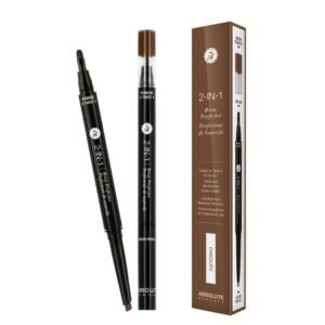 ABSOLUTE NEW YORK 2 EN 1 PERFECTEUR DE SOURCILS CHOCOLAT