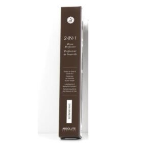 ABSOLUTE NEW YORK 2 EN 1 Perfecteur de Sourcils 2-en-1 Marron Foncé