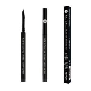 ABSOLUTE NEW YORK CRAYON GLIDE & GLAM GEL 01 BLACK