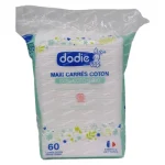 Dodie Maxi Carrés Coton Bio 60 pièces – Image 4