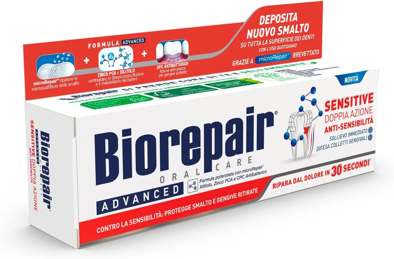 Biorepair Dentifrice Fast Sensitive Repair Ml