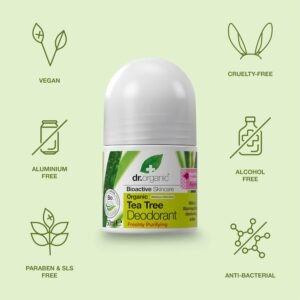 Dr Organic Déodorant Tea Tree