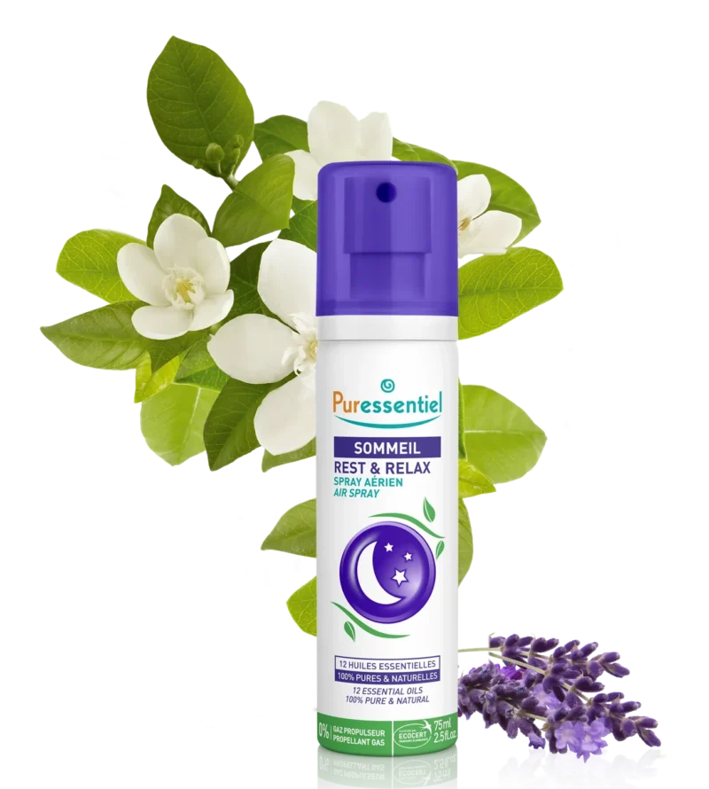 PURESSENTIEL SPRAY AERIEN SOMMEIL DETENTE 200ML 12 HUILES ESSENTIELLES