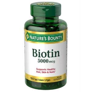 Nature Bounty Biotin 5000 mcg Capsules