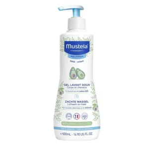 Mustela Gel Lavant Doux Corps 500ml Parapharmacie Maroc