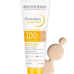 BIODERMA Photoderm Fluide Max Spf100 Teinte Très Claire 40ml