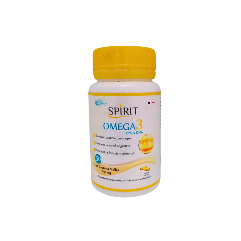 Spirit Omega 3 500mg 50 Capsules