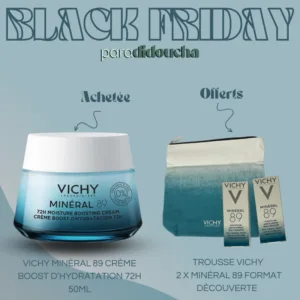 VICHY MINERAL 89 CRÈME BOOST D’HYDRATATION 72H