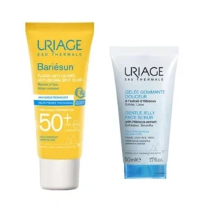 URIAGE BARIESUN Fluide Matifiant Sp50 + Gelée Gommante 50ml Offerte