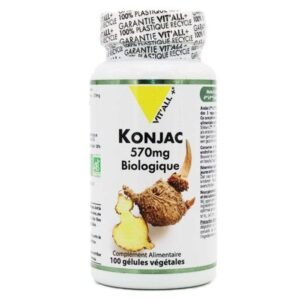 VITALL+ konjac 570mg biologique 100 capsules