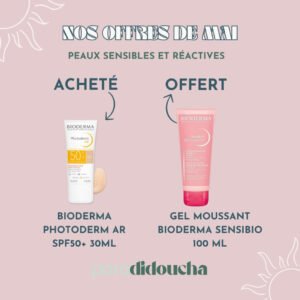 Bioderma Photoderm AR SPF50+ 30ml & Sensibio Gel moussant