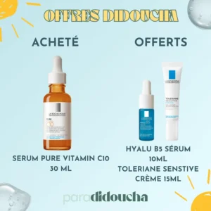 La Roche Posay Pure vitamine C10 sérum 30 ml + Cadeaux Offerts