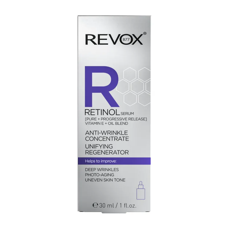 REVOX B77 RETINOL Sérum Unifiant Régénérateur 30ml – Image 3