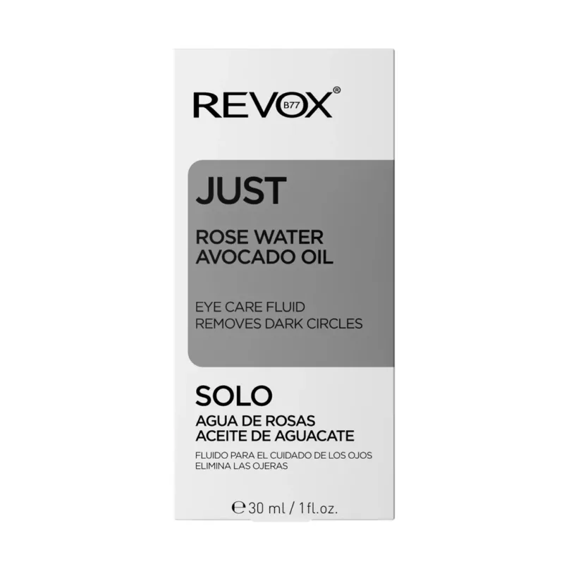 REVOX Fluide Contour des Yeux à L'huile D'avocat et à L'eau de Rose | 30ml