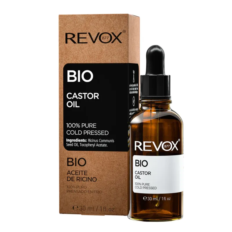 REVOX BIO Huile de Ricin 100% Pure | 30ml