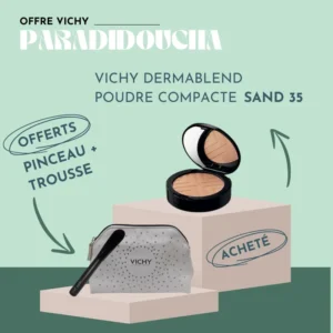 Vichy DERMABLEND Poudre Compacte SPF25 SAND 35 + CADEAUX OFFERTS