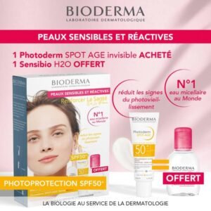 BIODERMA Photoderm SPOT- AGE SPF50++ 40ml+ Sensibio H2O