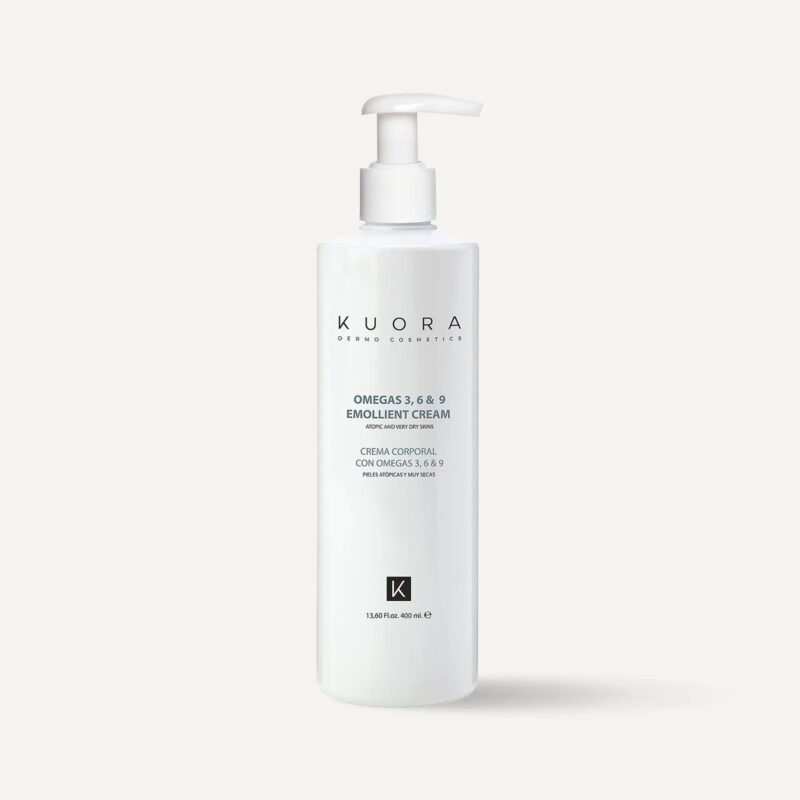 KUORA Crème Emolliente Oméga 3, 6 & 9 - 400ML