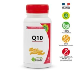 MGD Coenzyme Q10 - 60 Gélules Parapharmacie Maroc