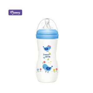 Momeasy Biberon 330ml 6 Mois+ Col large Oiseaux