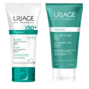 Uriage Pack Hyséac SPF50+ Fluide + Gel Nettoyant 50ML Parapharmacie Maroc